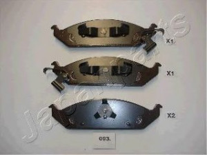 JAPANPARTS PA-093AF stabdžių trinkelių rinkinys, diskinis stabdys 
 Techninės priežiūros dalys -> Papildomas remontas
5016164AA, 5016228AA