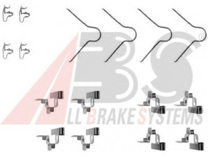 A.B.S. 1030Q priedų komplektas, diskinių stabdžių trinkelės 
 Stabdžių sistema -> Diskinis stabdys -> Stabdžių dalys/priedai
04410-30000, 04410-30001