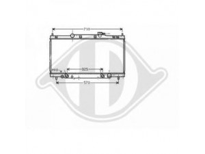DIEDERICHS 8528107 radiatorius, variklio aušinimas 
 Aušinimo sistema -> Radiatorius/alyvos aušintuvas -> Radiatorius/dalys
19010PNB902