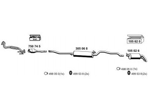 ERNST 070829 išmetimo sistema 
 Išmetimo sistema -> Išmetimo sistema, visa
