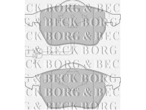 BORG & BECK BBP1732 stabdžių trinkelių rinkinys, diskinis stabdys 
 Techninės priežiūros dalys -> Papildomas remontas
7M3698151, 1133046, 1133445, 1143349
