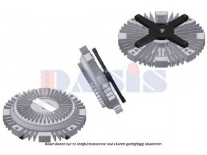 AKS DASIS 518052N sankaba, radiatoriaus ventiliatorius