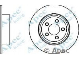 APEC braking DSK2853 stabdžių diskas 
 Dviratė transporto priemonės -> Stabdžių sistema -> Stabdžių diskai / priedai
4779208AB