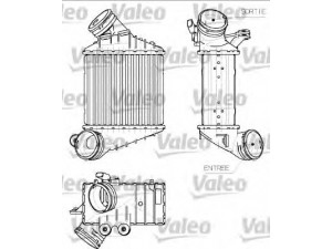 VALEO 817555 tarpinis suslėgto oro aušintuvas, kompresorius 
 Variklis -> Oro tiekimas -> Įkrovos agregatas (turbo/superįkrova) -> Tarpinis suslėgto oro aušintuvas
1C0145803D, 1C0145803G