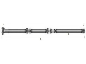 SPIDAN 28156 šarnyrinis velenas, ašies pavara 
 Ašies pavara -> Kardaninis velenas, visas -> Kardaninis velenas
1749842, AC114K357DB, AC11-4K357-DB