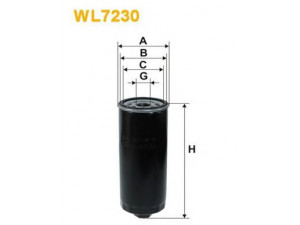 WIX FILTERS WL7230 alyvos filtras 
 Filtrai -> Alyvos filtras
077115561, 077115561C, 077115561E