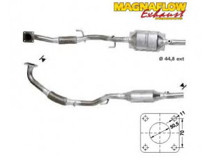 MAGNAFLOW 77202 katalizatoriaus keitiklis 
 Išmetimo sistema -> Katalizatoriaus keitiklis
6Q0254500AX, 6Q0254500AX