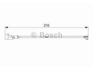 BOSCH 1 987 474 520 įspėjimo kontaktas, stabdžių trinkelių susidėvėjimas 
 Stabdžių sistema -> Susidėvėjimo indikatorius, stabdžių trinkelės
2992393, 42548195, 42567352, 500054693