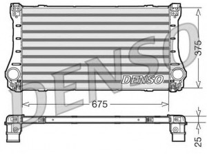 DENSO DIT50006 tarpinis suslėgto oro aušintuvas, kompresorius 
 Variklis -> Oro tiekimas -> Įkrovos agregatas (turbo/superįkrova) -> Tarpinis suslėgto oro aušintuvas
179400R030