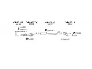 VENEPORTE 770151 išmetimo sistema 
 Išmetimo sistema -> Išmetimo sistema, visa