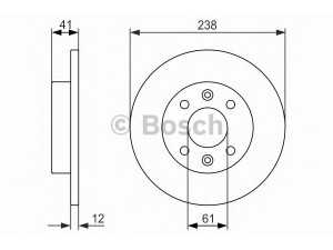 BOSCH 0 986 479 831 stabdžių diskas 
 Stabdžių sistema -> Diskinis stabdys -> Stabdžių diskas
77 00 704 705, 77 01 204 282