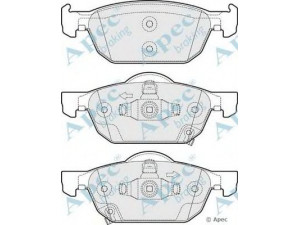 APEC braking PAD1692 stabdžių trinkelių rinkinys, diskinis stabdys 
 Techninės priežiūros dalys -> Papildomas remontas
45022TL1G00, 45022TL1G01