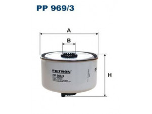 FILTRON PP969/3 kuro filtras 
 Techninės priežiūros dalys -> Papildomas remontas
7H329C296AB, LR009705, WJI500020