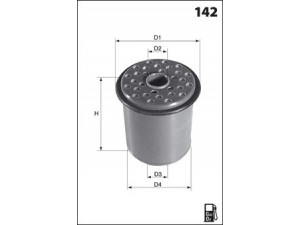 MECAFILTER ELG5226 kuro filtras 
 Techninės priežiūros dalys -> Papildomas remontas
190635, 190655, 71714923, 9567494