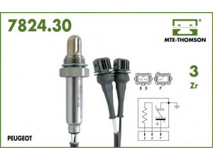 MTE-THOMSON 7824.30.057 lambda jutiklis 
 Elektros įranga -> Jutikliai
60574613, 9154067280, 1628.A4, 91540672