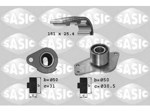 SASIC 1754013 paskirstymo diržo komplektas 
 Techninės priežiūros dalys -> Papildomas remontas
7701469774, 7701476885