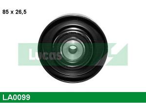 LUCAS ENGINE DRIVE LA0099 kreipiantysis skriemulys, V formos rumbuotas diržas 
 Diržinė pavara -> V formos rumbuotas diržas/komplektas -> Laisvasis/kreipiamasis skriemulys