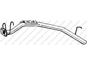 BOSAL 830-163 išleidimo kolektorius 
 Išmetimo sistema -> Išmetimo vamzdžiai
43 03 121, 97022339, 43 03 121