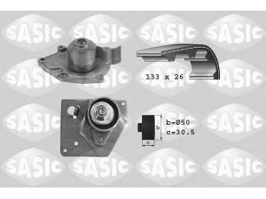 SASIC 3904004 vandens siurblio ir paskirstymo diržo komplektas 
 Aušinimo sistema -> Vandens siurblys/tarpiklis -> Vandens siurblys
1741067JG1000+1302800Q, 7701474435+7701477050
