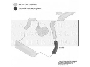 BORG & BECK BTH1120 kompresoriaus padavimo žarna 
 Išmetimo sistema -> Turbokompresorius
8E0145832J, 8E0145832J, 8E0145832J