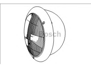 BOSCH 0 301 006 001 priekinis žibintas