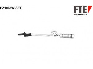 FTE BZ1061W-SET įspėjimo kontaktas, stabdžių trinkelių susidėvėjimas 
 Stabdžių sistema -> Susidėvėjimo indikatorius, stabdžių trinkelės
669 540 09 17