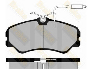 Brake ENGINEERING PA520 stabdžių trinkelių rinkinys, diskinis stabdys 
 Techninės priežiūros dalys -> Papildomas remontas
9941207, 09938205, 95615159, 95623223