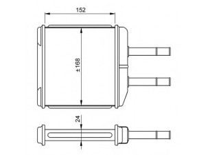 NRF 54260 šilumokaitis, salono šildymas 
 Šildymas / vėdinimas -> Šilumokaitis
96314858, 96591590, P96314858, P96591590