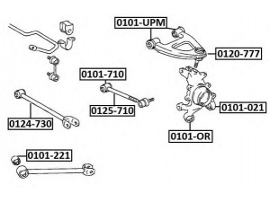 ASVA 0124-730 vikšro valdymo svirtis 
 Ašies montavimas/vairavimo mechanizmas/ratai -> Valdymo svirtis/pasukamosios svirties sujungimas -> Vairo trauklės (valdymo svirtis, išilginis balansyras, diago