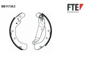 FTE BB1173A2 stabdžių trinkelių komplektas 
 Techninės priežiūros dalys -> Papildomas remontas
16 05 062, 16 05 064, 16 05 920