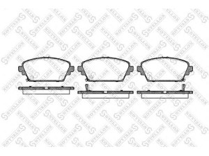 STELLOX 705 002B-SX stabdžių trinkelių rinkinys, diskinis stabdys 
 Techninės priežiūros dalys -> Papildomas remontas
45022-S1A-E02, 45022-S1A-E50, 45022S1AE02