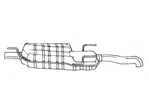 AKS DASIS SG51616 galinis duslintuvas