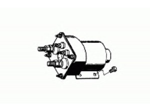 DELCO REMY 1119861 solenoidinis jungiklis, starteris