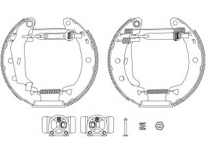 HELLA PAGID 8DB 355 004-011 stabdžių trinkelių komplektas 
 Techninės priežiūros dalys -> Papildomas remontas
0060750472, 720466, 95659661, 7701202543