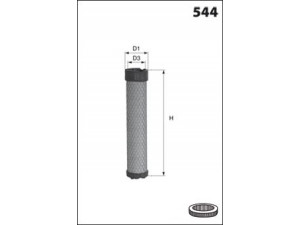 MECAFILTER FA3405 antrinis oro filtras
128782A1, 128782A1
