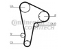 CONTITECH CT721 paskirstymo diržas 
 Techninės priežiūros dalys -> Papildomas remontas
ADU9878, ADV9878, GTB1190