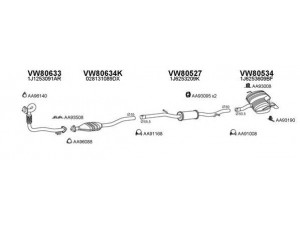 VENEPORTE 800574 išmetimo sistema 
 Išmetimo sistema -> Išmetimo sistema, visa