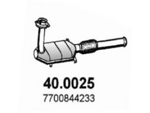 ASSO 40.0025 katalizatoriaus keitiklis 
 Išmetimo sistema -> Katalizatoriaus keitiklis
3699198, 7700430017, 7700430019