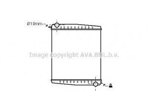 AVA QUALITY COOLING SC2012N radiatorius, variklio aušinimas
1365371, 7517001