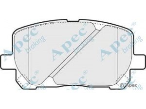 APEC braking PAD1332 stabdžių trinkelių rinkinys, diskinis stabdys 
 Techninės priežiūros dalys -> Papildomas remontas
0446502070, 0446502080, 0446544050