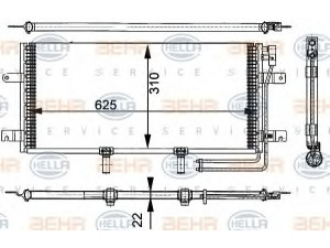 HELLA 8FC 351 301-151 kondensatorius, oro kondicionierius 
 Oro kondicionavimas -> Kondensatorius
7D0 820 413, 7D0 820 413