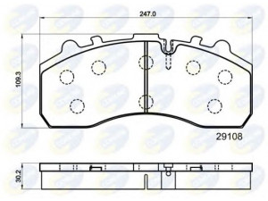 COMLINE CBP9042MK stabdžių trinkelių rinkinys, diskinis stabdys 
 Techninės priežiūros dalys -> Papildomas remontas
M100669, 1439324, 1617343, 2992348