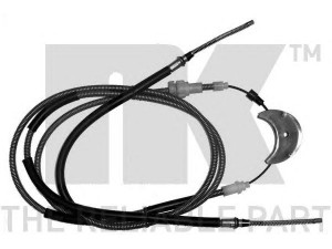 NK 902575 trosas, stovėjimo stabdys 
 Stabdžių sistema -> Valdymo svirtys/trosai
6658751