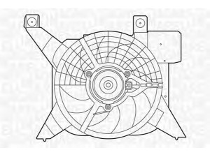 MAGNETI MARELLI 069422381010 ventiliatorius, radiatoriaus 
 Aušinimo sistema -> Oro aušinimas
1254.91, 1258.A1, 1308.Z5