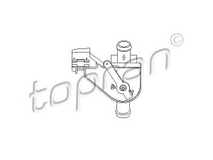 TOPRAN 102 654 valdymo vožtuvas, aušinimo skystis 
 Šildymas / vėdinimas -> Vožtuvai/valdymas
171 819 809A, 171 819 809E, 211 819 809