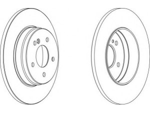 NECTO WN1268 stabdžių diskas 
 Dviratė transporto priemonės -> Stabdžių sistema -> Stabdžių diskai / priedai
210 423 05 12, 2104230512, A2104230512