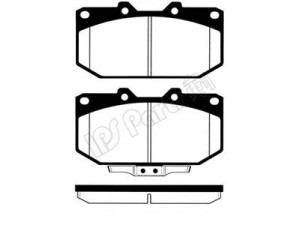 IPS Parts IBD-1147 stabdžių trinkelių rinkinys, diskinis stabdys 
 Techninės priežiūros dalys -> Papildomas remontas
41060-37P90, 41060-37P91