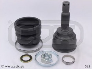 CDX 673 jungčių komplektas, kardaninis velenas 
 Ratų pavara -> Sujungimai/komplektas