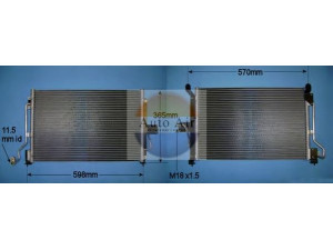 AUTO AIR GLOUCESTER 16-8012 kondensatorius, oro kondicionierius 
 Oro kondicionavimas -> Kondensatorius
1618012, 52460417, 52464309