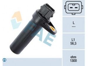 FAE 79221 jutiklis, alkūninio veleno impulsas 
 Elektros įranga -> Jutikliai
13 62 2 243 560, 2 243 560